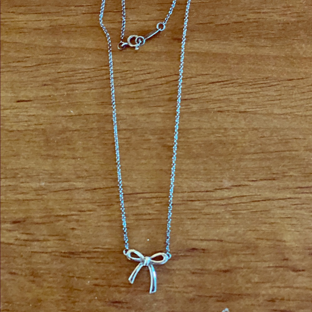 Tiffany’s Bow Necklace